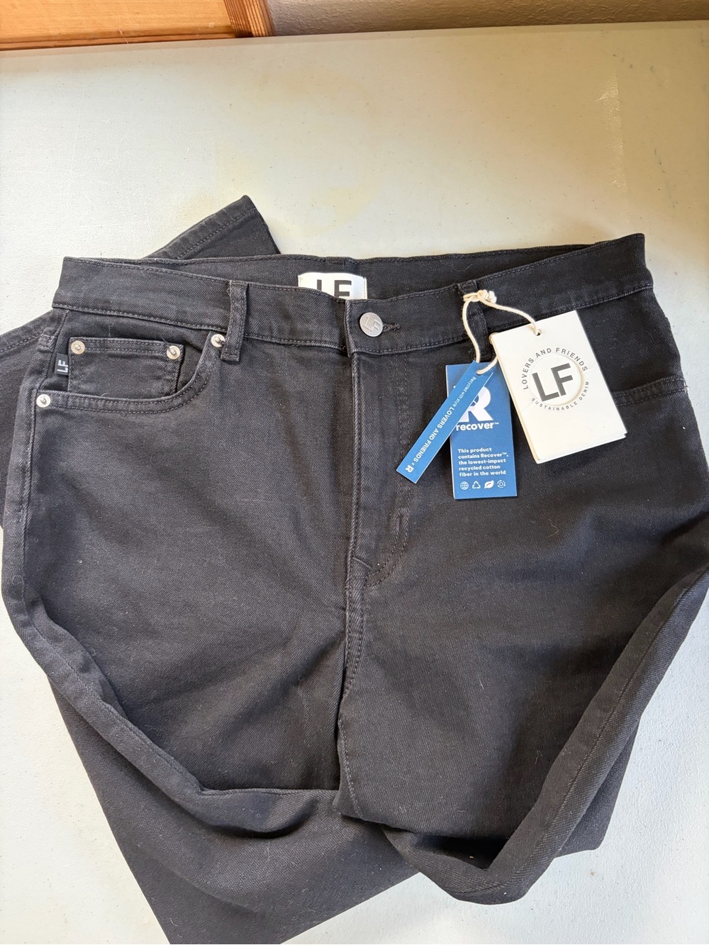 NWT size 31 black flare jeans